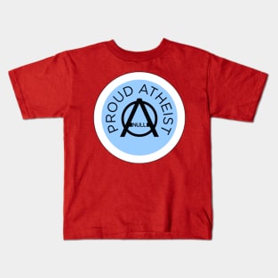 proud atheist Kids T-Shirt